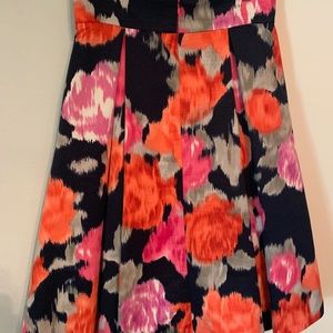 Anthropologie Eliza J Box-Pleat A-Line Skirt